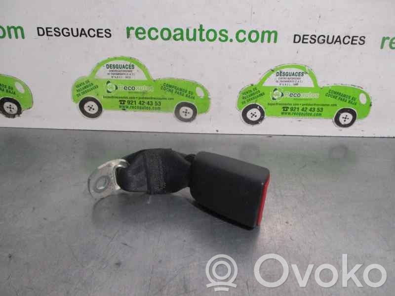 Peugeot 107 Boucle de ceinture de sécurité arrière