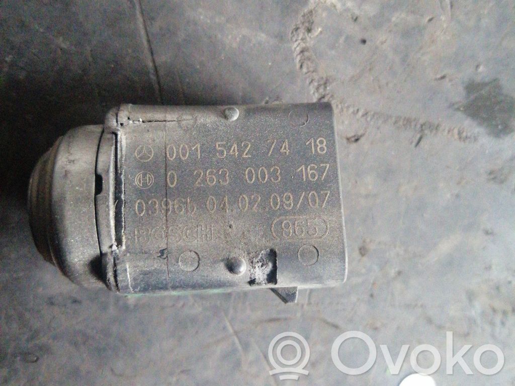 Sensor de aparcamiento PDC   0015427418