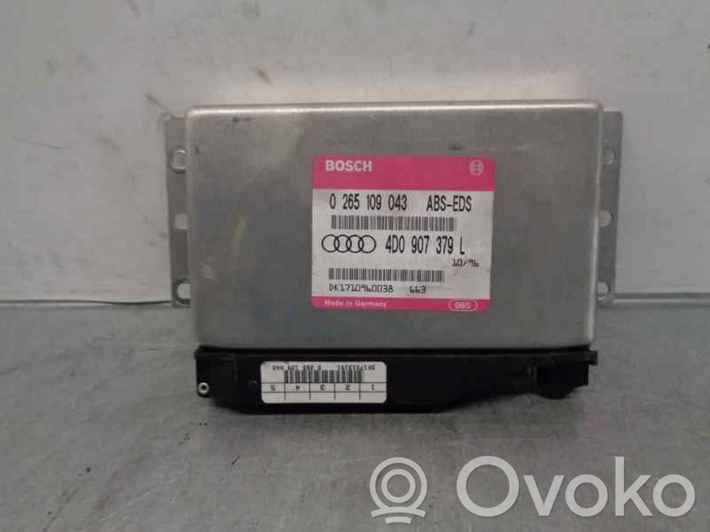 Unidad de control/módulo del ABS   4D0907379L,0265109043