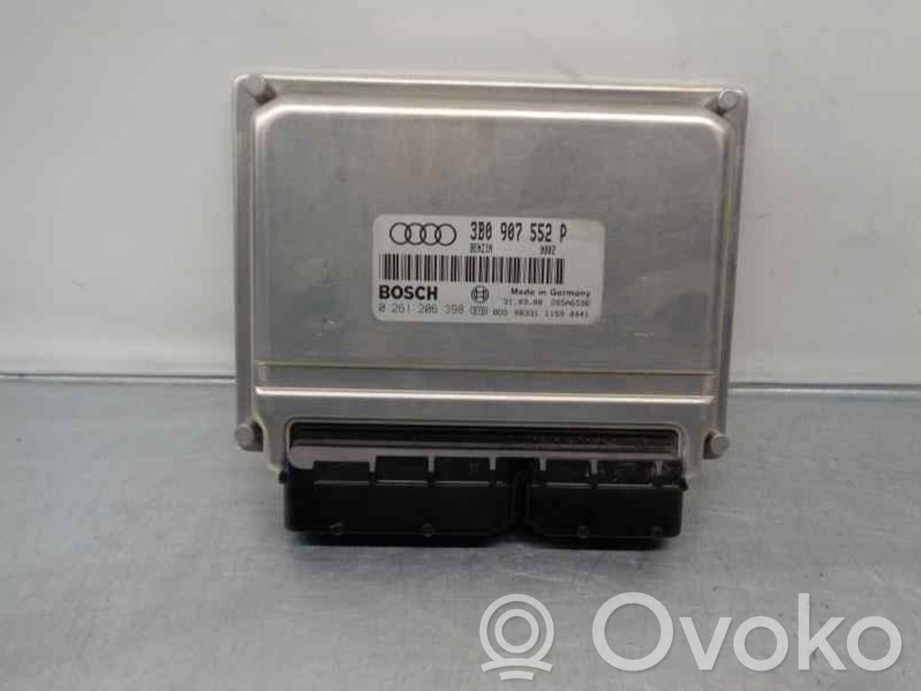 Engine control unit/module   3B0907552P,0261206398,BOSCH
