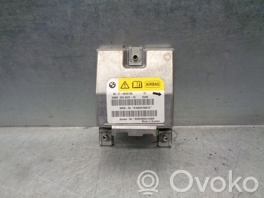 BMW 5 E60 E61 Centralina/modulo airbag 