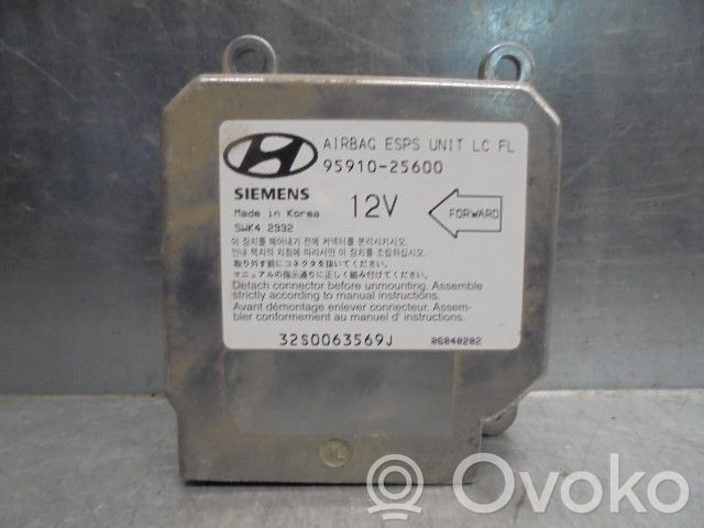 Hyundai Accent Airbag control unit/module 