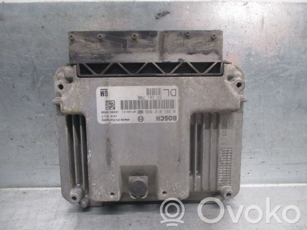 Opel Vectra C Centralina/modulo del motore 