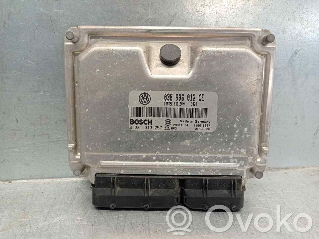 Skoda Fabia Mk1 (6Y) Engine control unit/module 