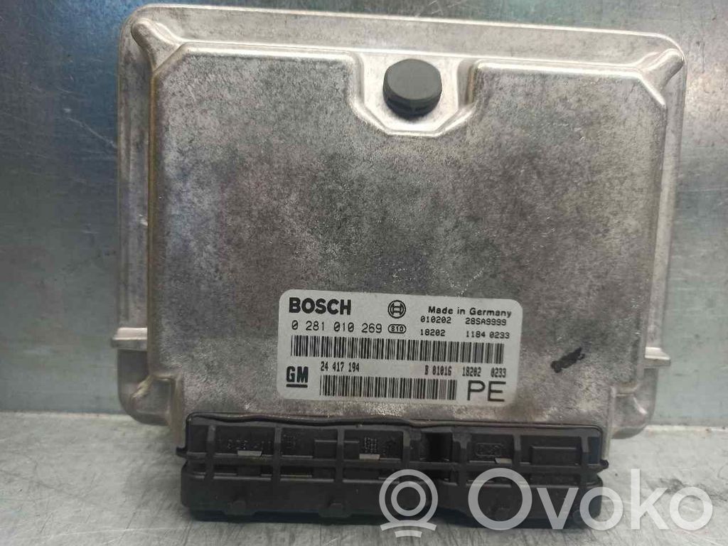 Unidad de control/módulo del motor   24417194,0281010269,BOSCH