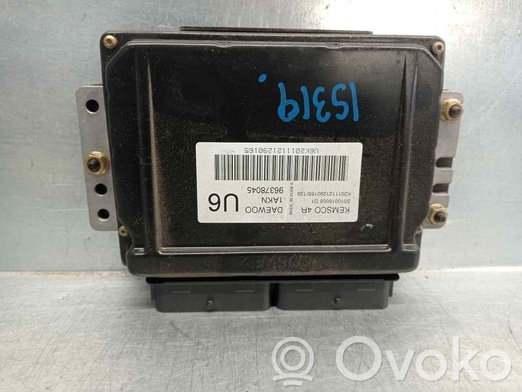 Engine control unit/module   96378045,S010016006D1