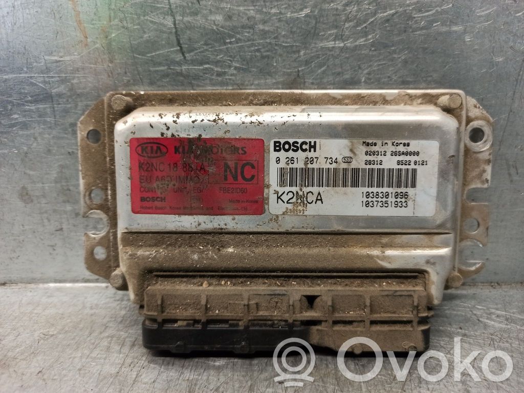 KIA Shuma Engine control unit/module 
