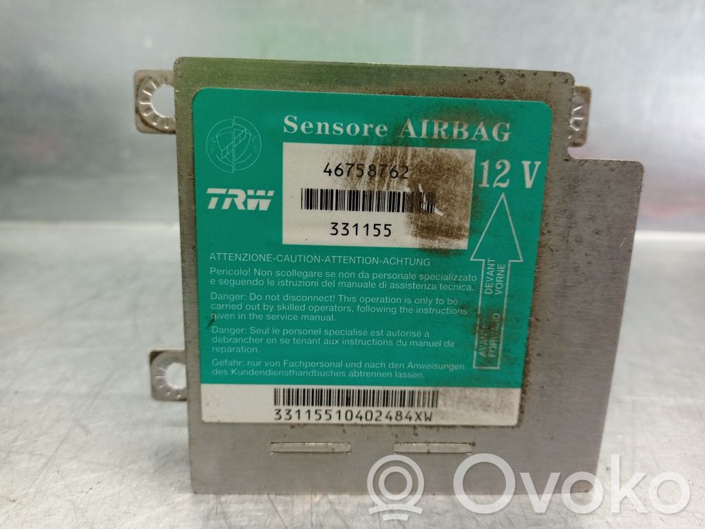 Fiat Punto (188) Airbag control unit/module 