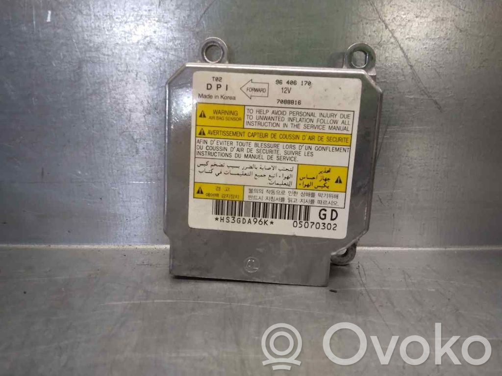 Daewoo Kalos Airbag control unit/module 