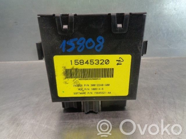 Autres unités de commande / modules   15845320,15845321AA