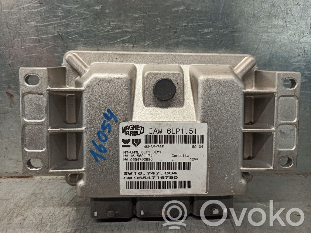 Peugeot 307 Engine control unit/module 