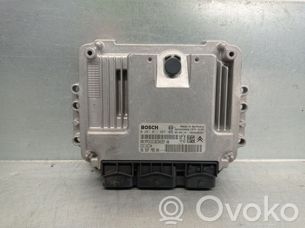Citroen C3 Engine control unit/module 