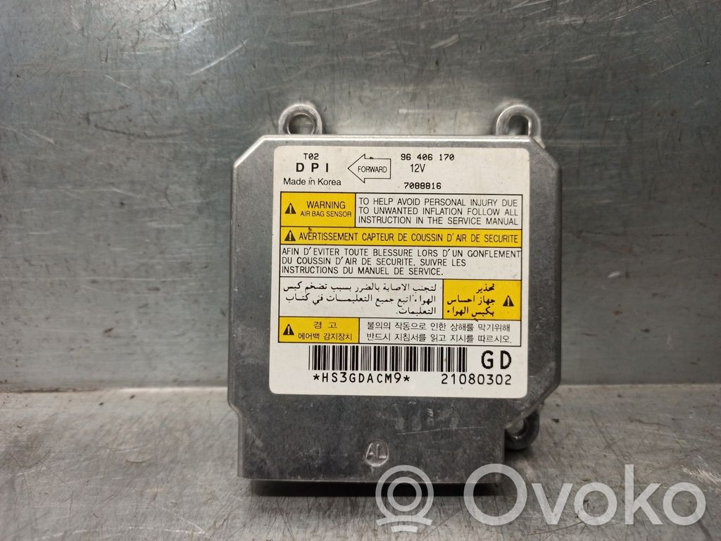 Daewoo Kalos Airbag control unit/module 