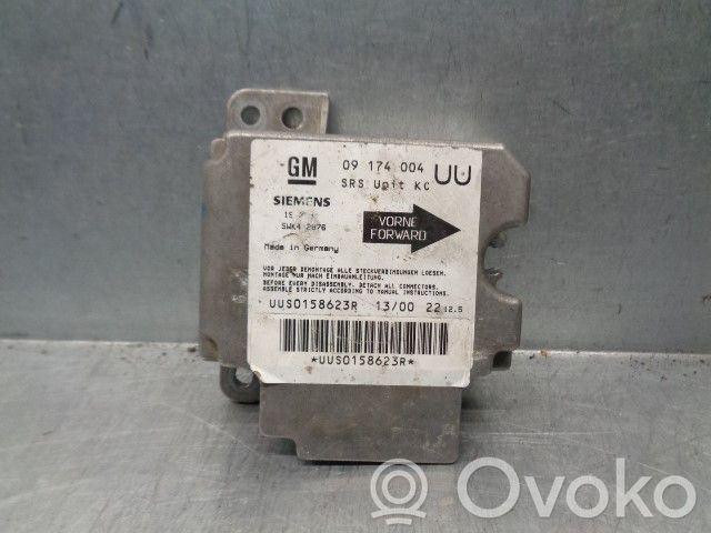 Opel Astra G Centralina/modulo airbag 