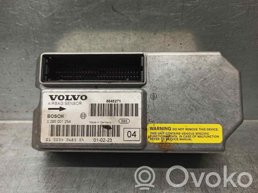 Airbag control unit/module   8645271,0285001254,BOSCH
