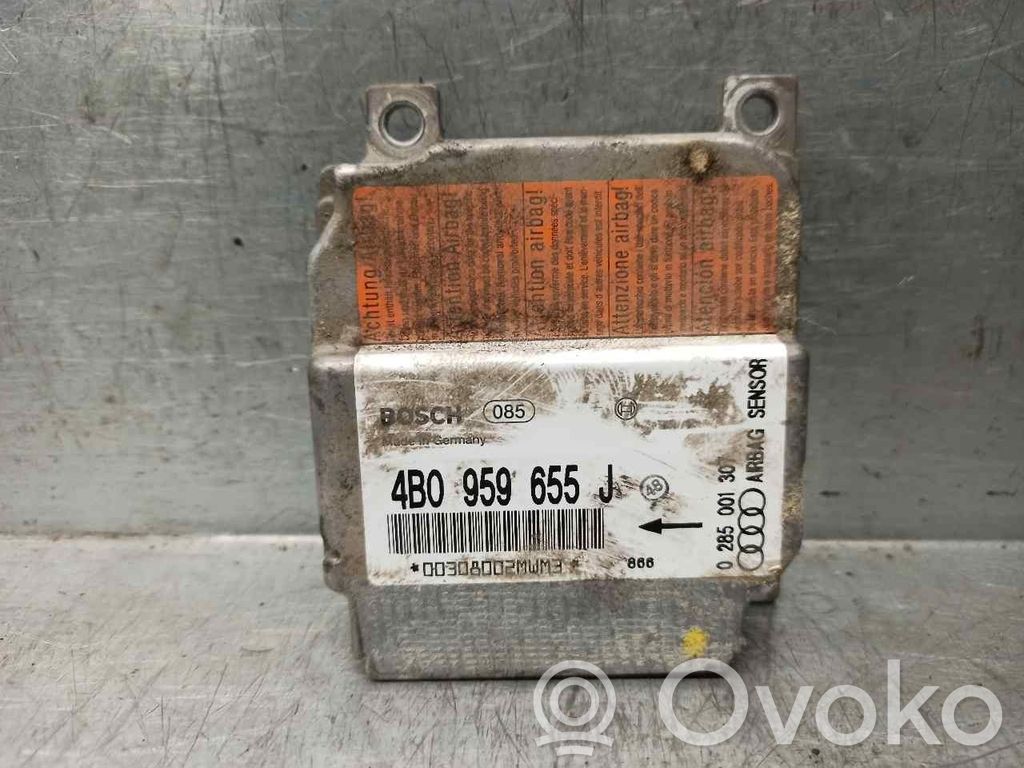 Unidad de control/módulo del Airbag   4B0959655J,0285001307,BOSCH