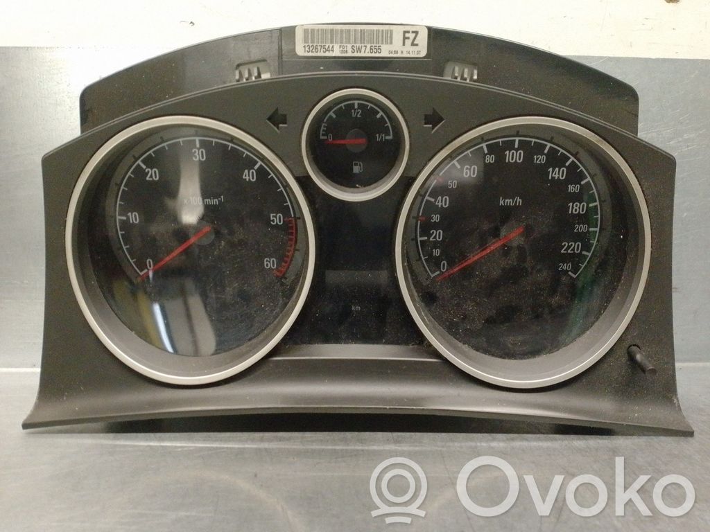 Opel Astra G Vitezometru (grup de instrumente) 