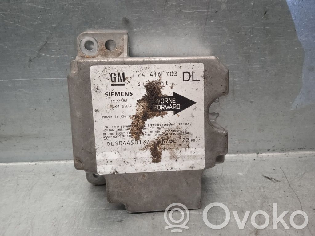 Centralina/modulo airbag   24416703,5WK42977,SIEMENS