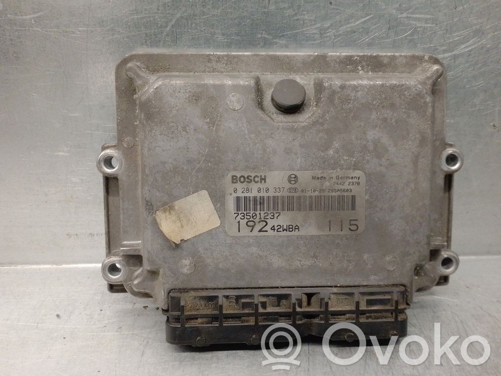 Fiat Stilo Engine control unit/module 