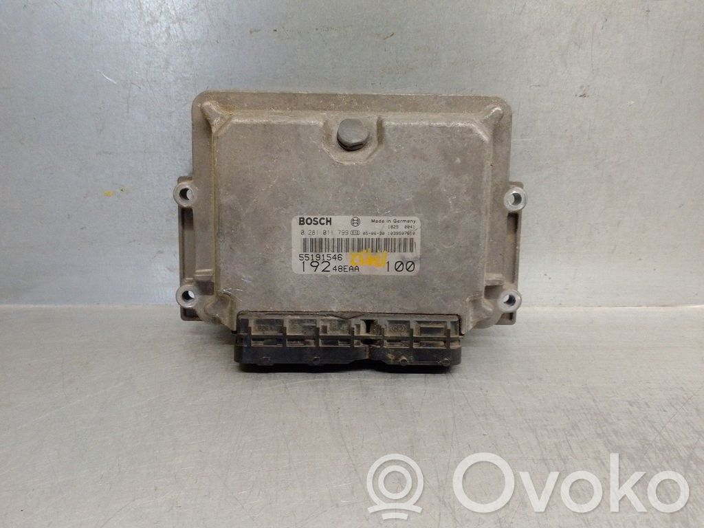 Fiat Stilo Engine control unit/module 