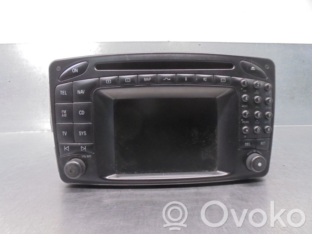Mercedes-Benz C W203 Wyświetlacz Head Up 
