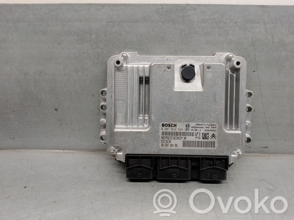 Engine control unit/module   9659728480,0281012624BOSCH