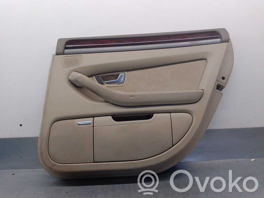 Audi A8 S8 D3 4E Apšuvums aizmugurējām durvīm 