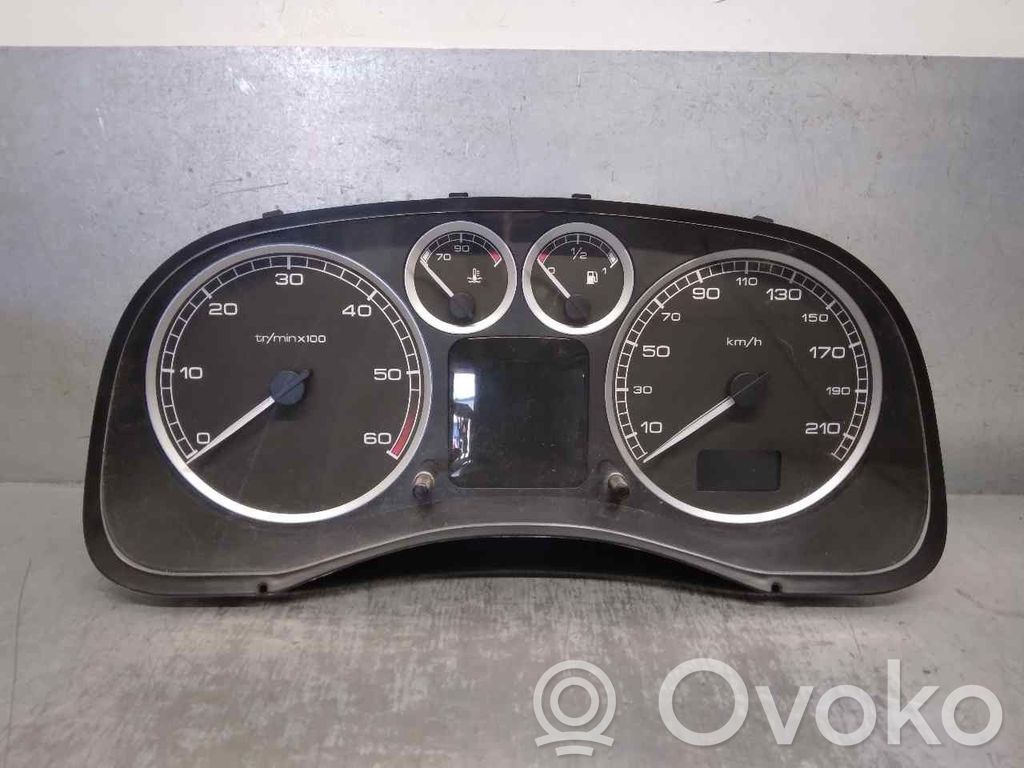 Peugeot 307 Vitezometru (grup de instrumente) 