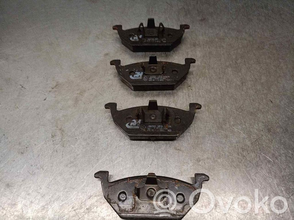Skoda Fabia Mk1 (6Y) Klocki hamulcowe przednie 