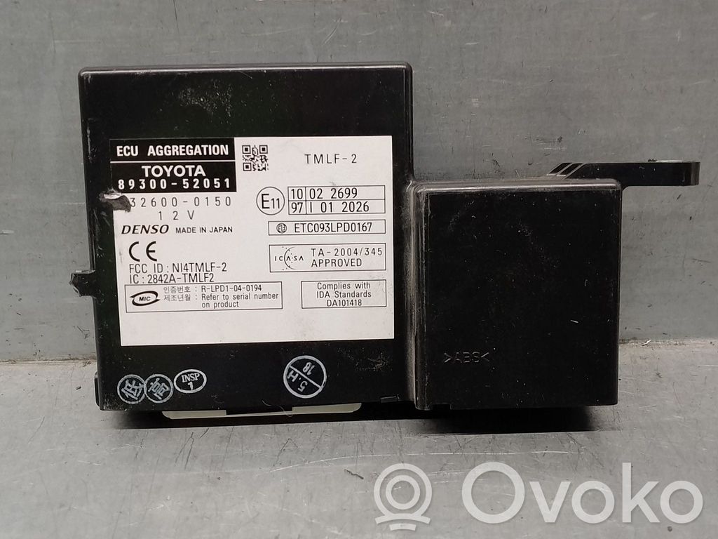 Toyota Yaris Other control units/modules 