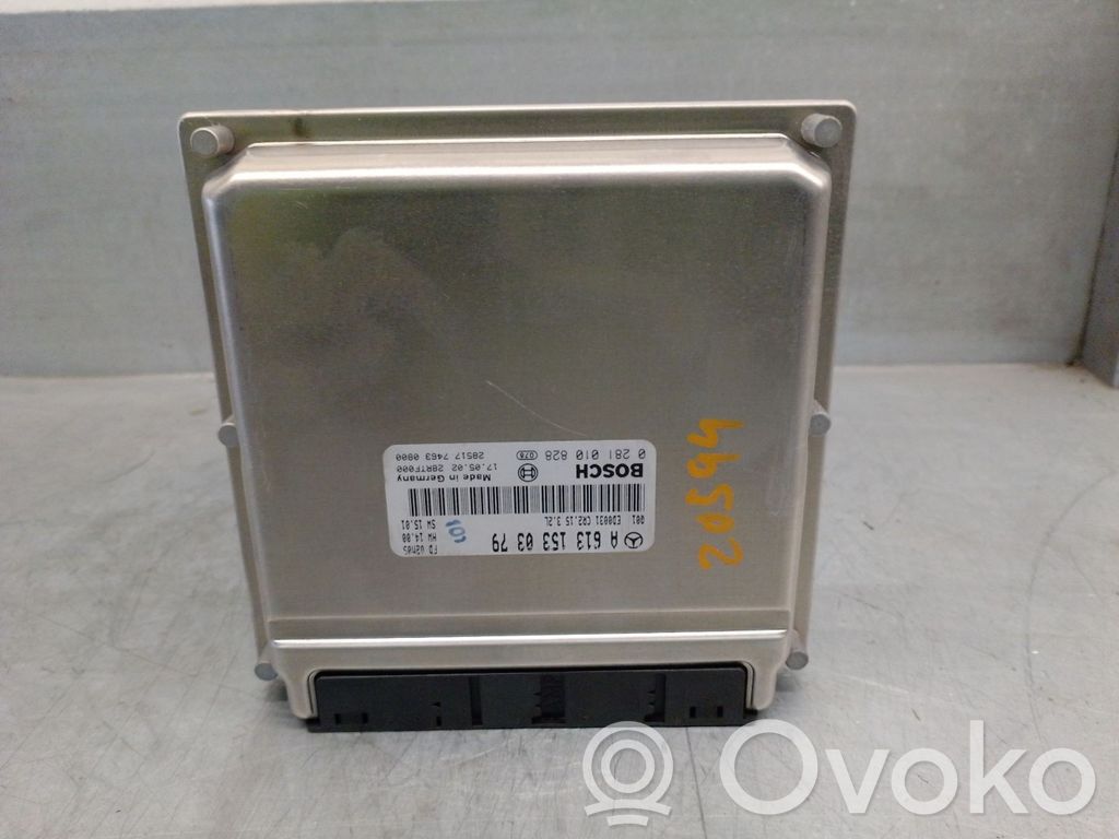Mercedes-Benz Sprinter W901 W902 W903 W904 Engine control unit/module 