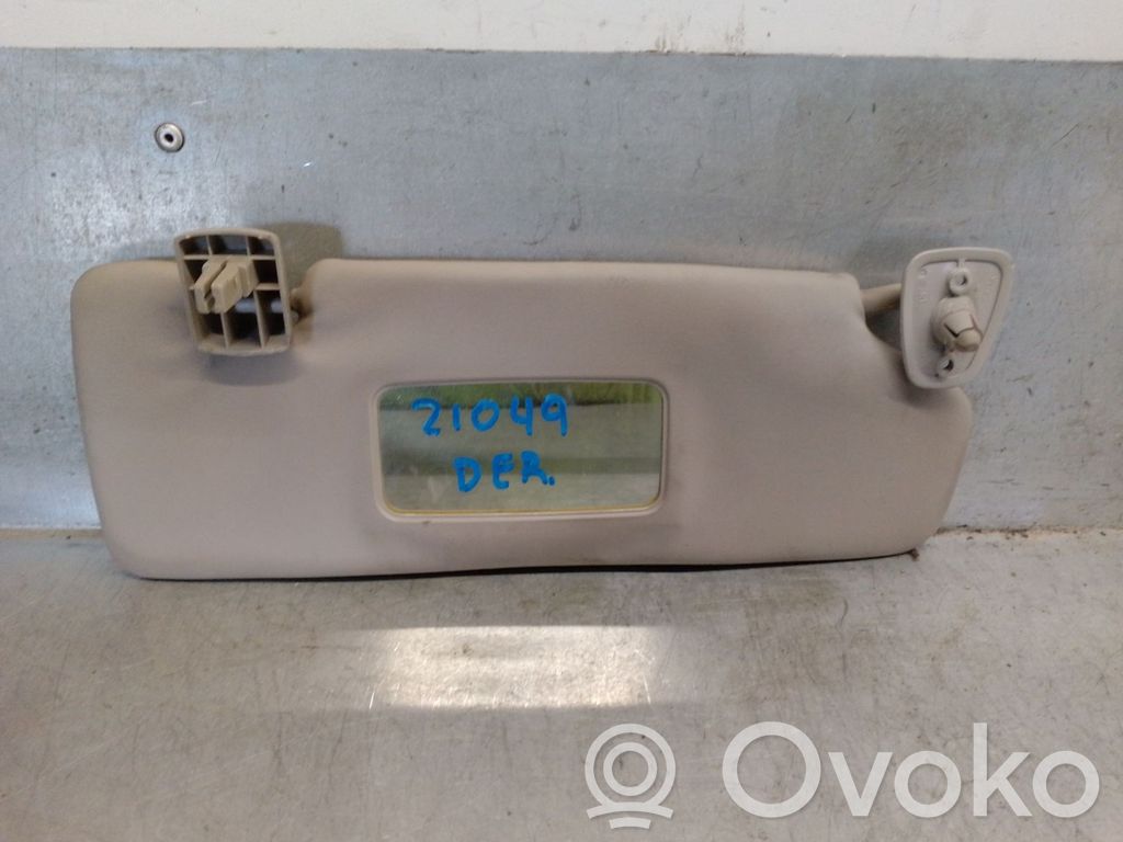 Ford Fiesta Sun visor 