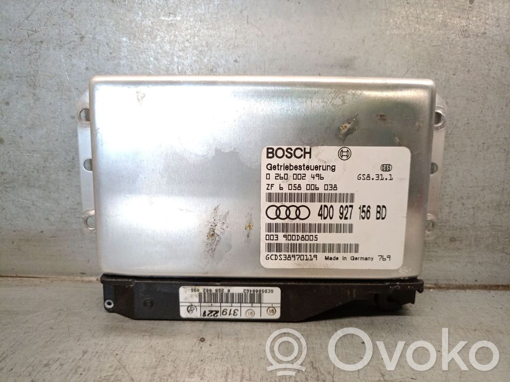 Other control units/modules   4D0927156BD,0260002496BOSCH