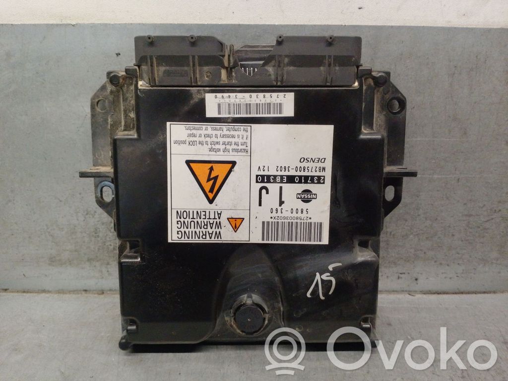 Nissan Navara Unitate/modul de control motor 