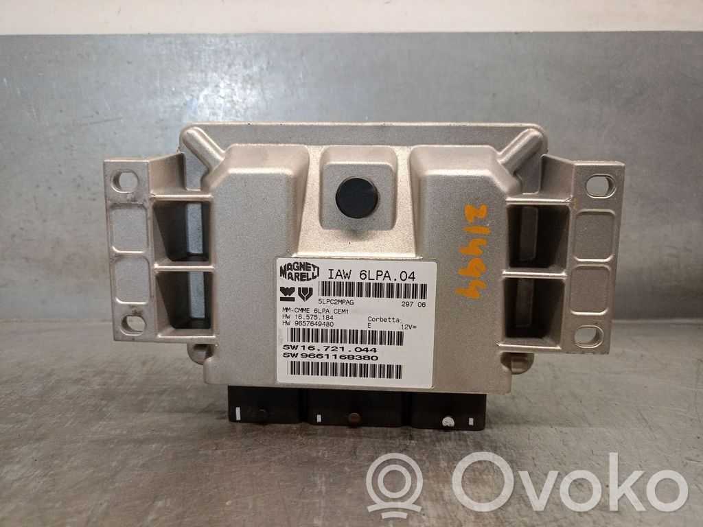 Peugeot 307 Unidad de control/módulo del motor 