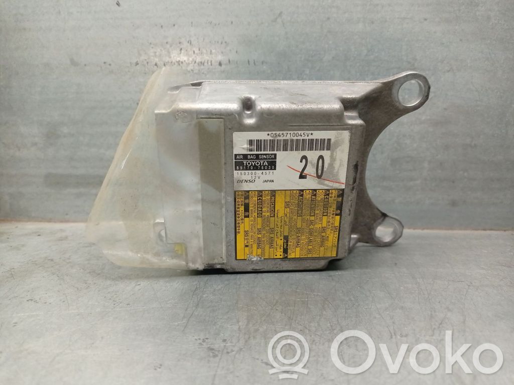 Lexus CT 200H Unitate/modul de comandă airbaguri 