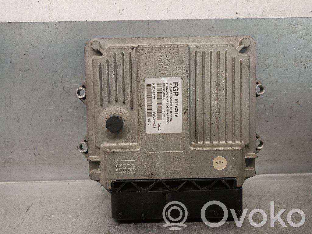 Lancia Ypsilon Engine control unit/module 