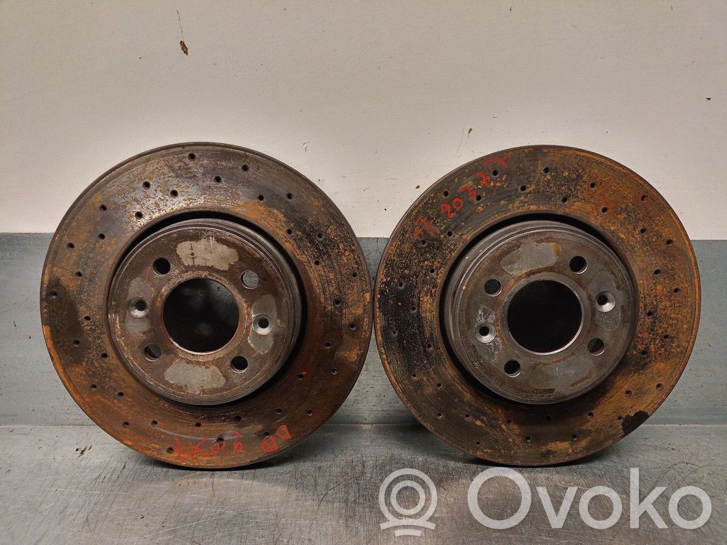 Renault Megane II Front brake disc 