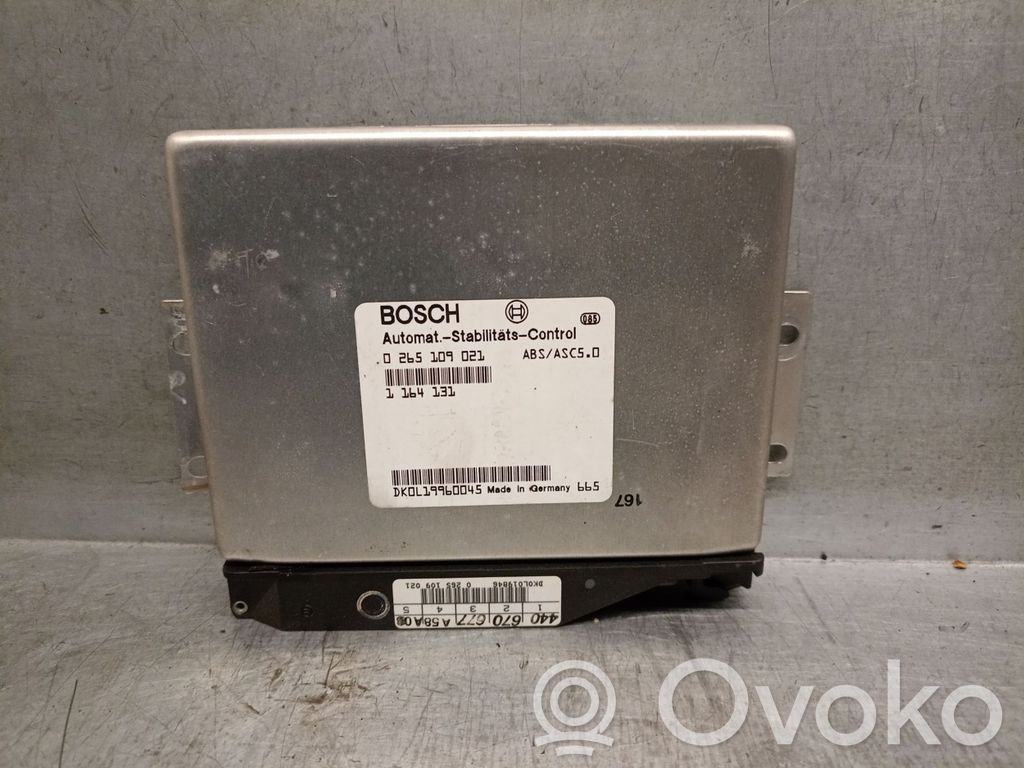 Unidad de control/módulo del ABS   1164131,0265109021BOSCH
