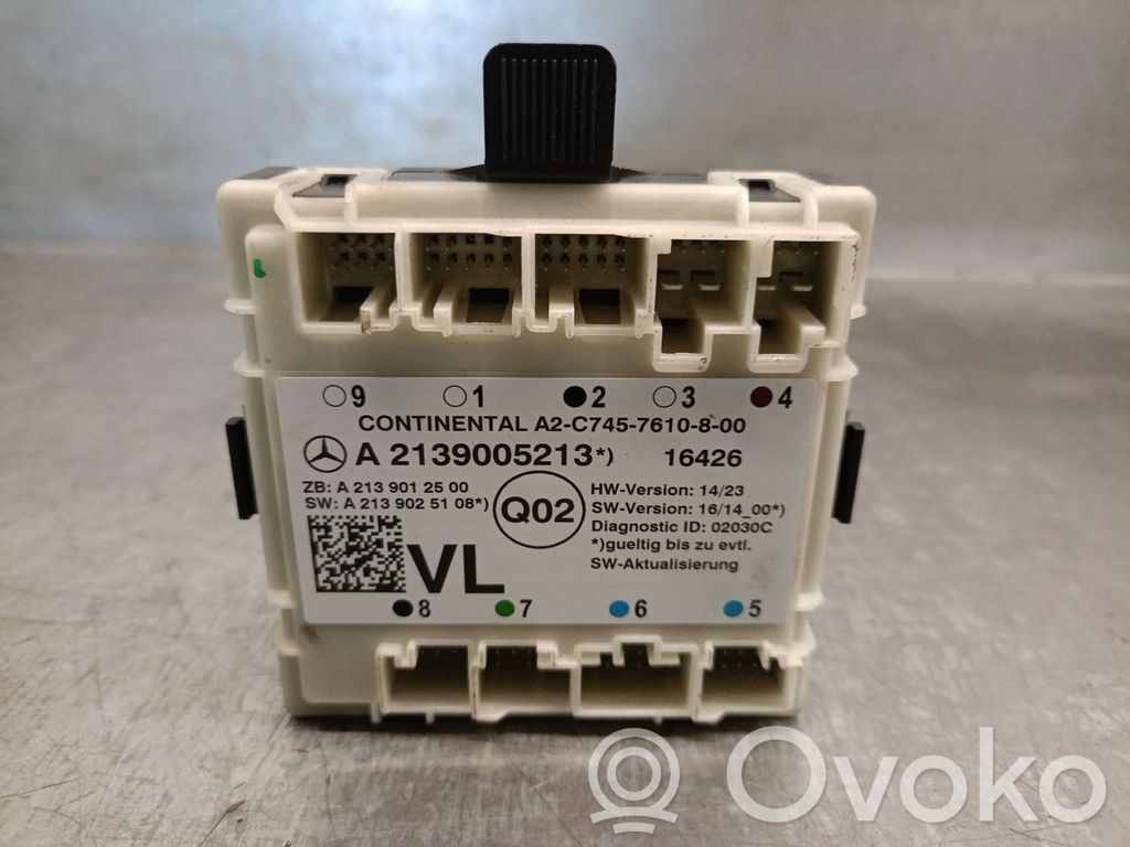 Mercedes-Benz E AMG W213 Module confort 