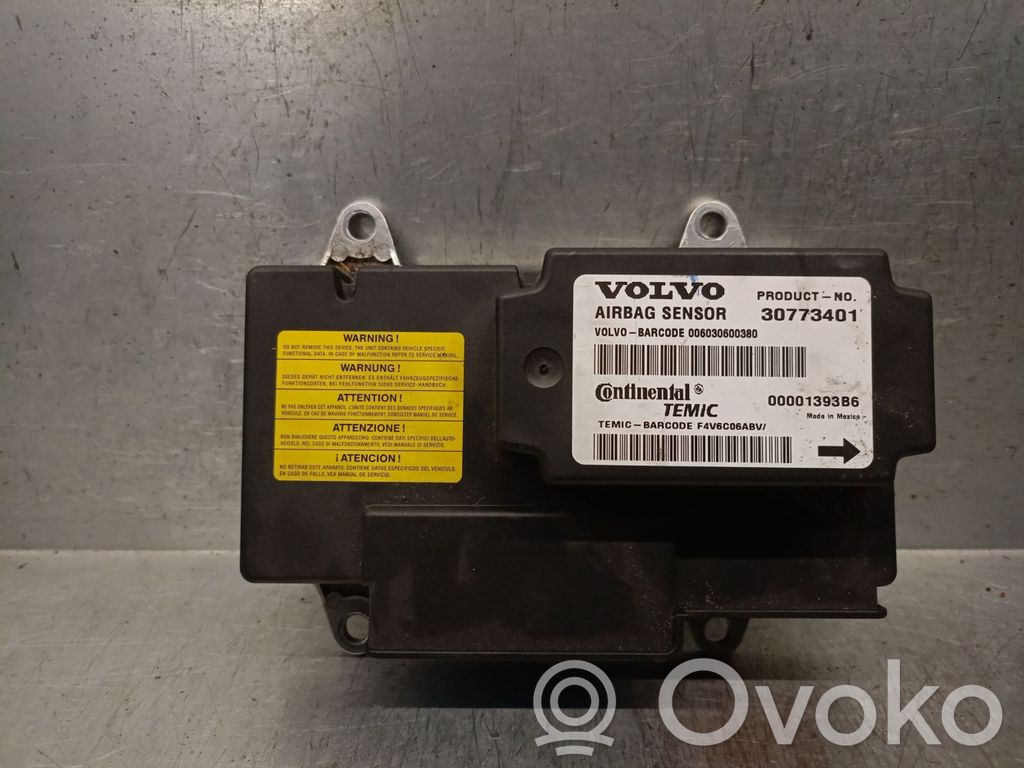 Sterownik / Moduł Airbag   30773401,00001393B6TEMIC