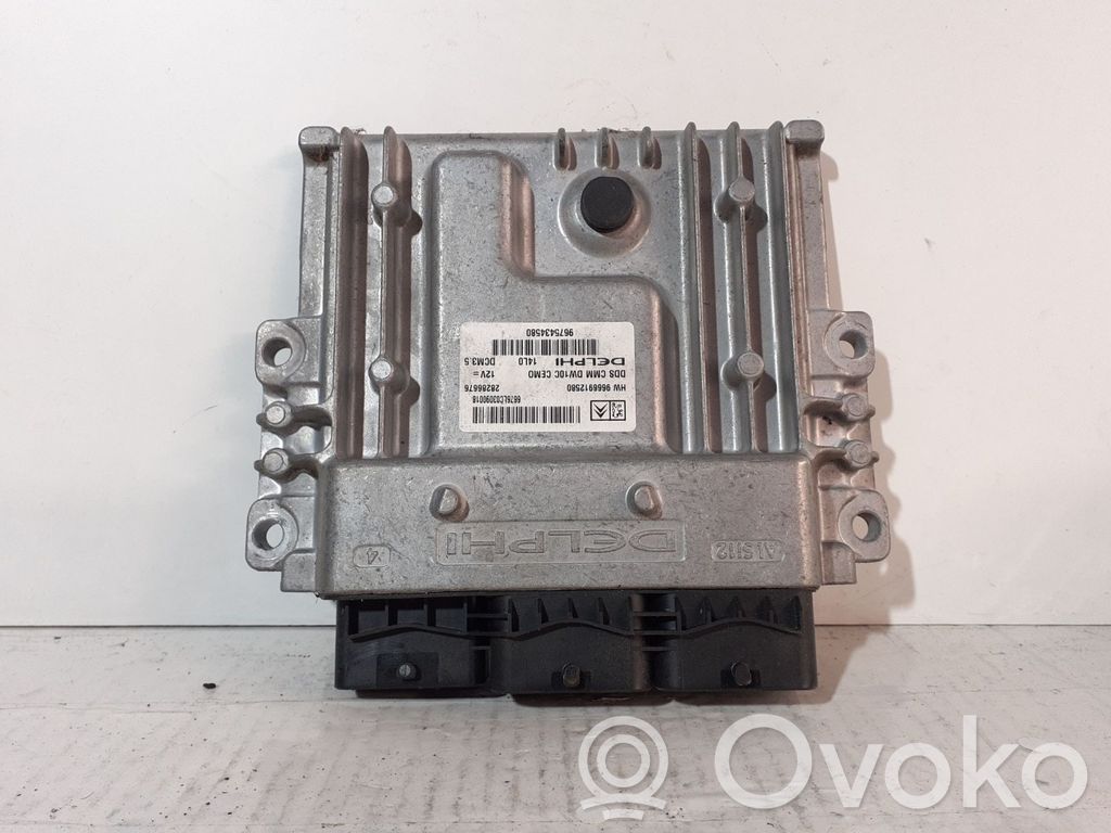 Engine control unit/module   9675434580,9666312580DELPHI