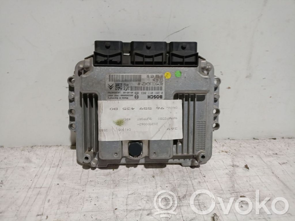 Engine control unit/module   9655943580,0281011863BOSCH