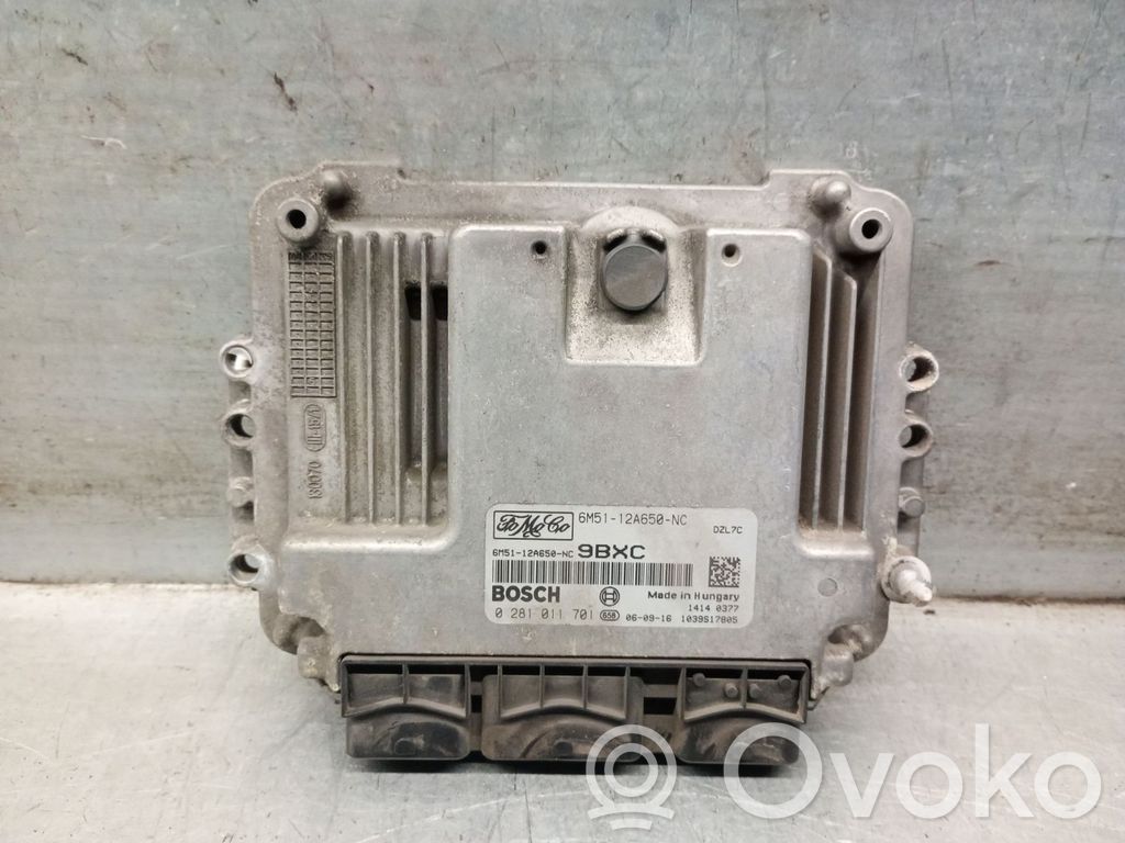 Engine control unit/module   6M5112A650NC,6M5112A650NC,0281011701BOSCH