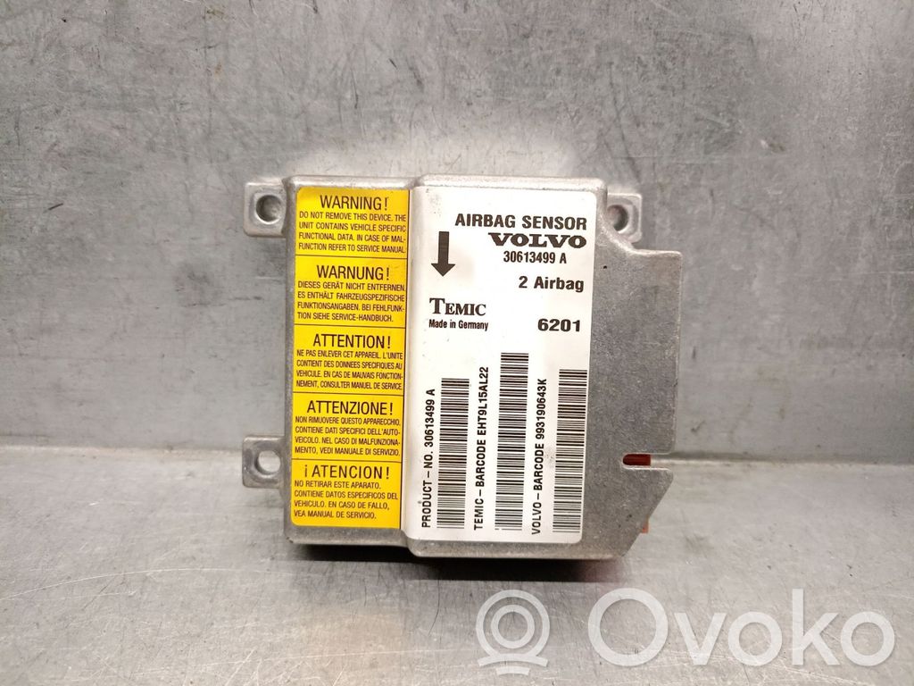 Volvo S40, V40 Centralina/modulo airbag 