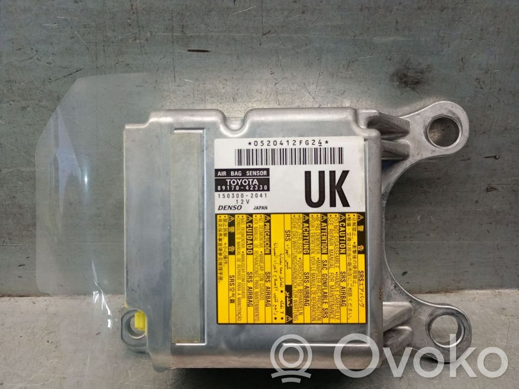 Sterownik / Moduł Airbag   8917042330,1503002041DENSO