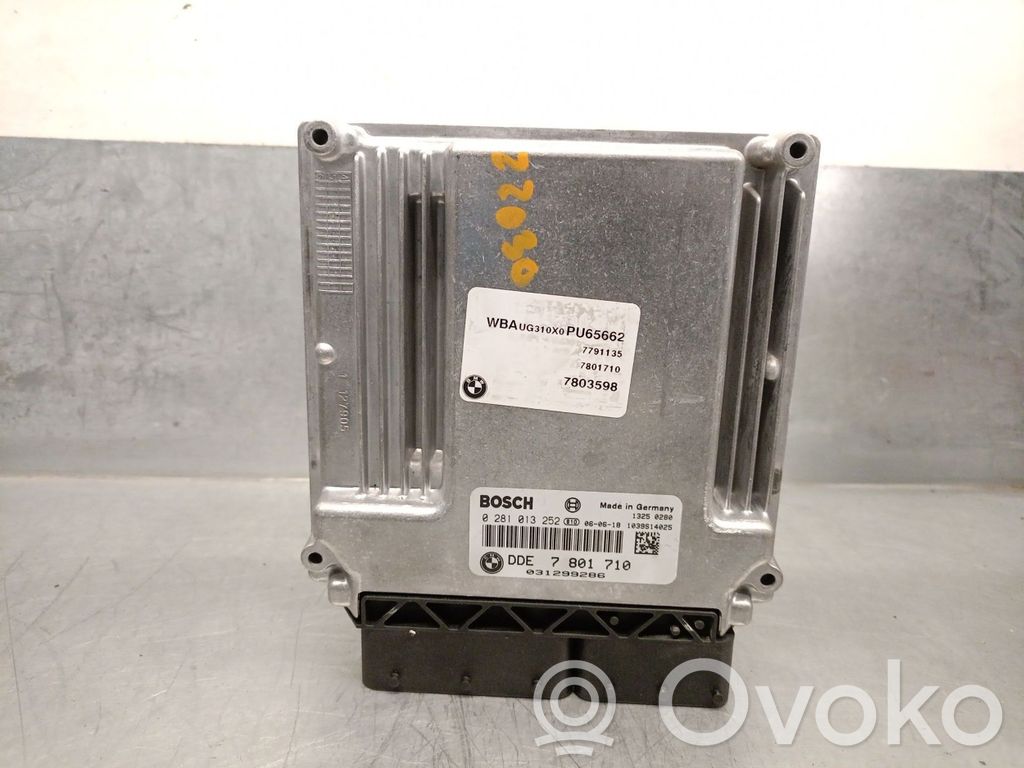 Engine control unit/module   7801710,0281013252BOSCH