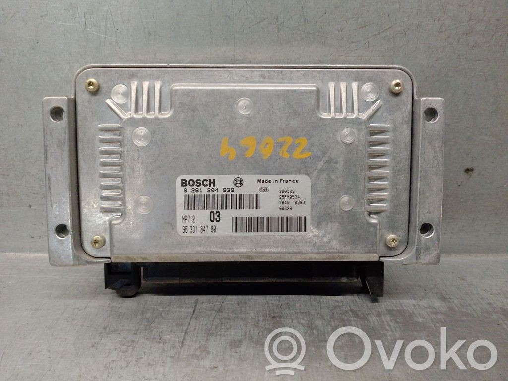 Citroen Xsara Engine control unit/module 