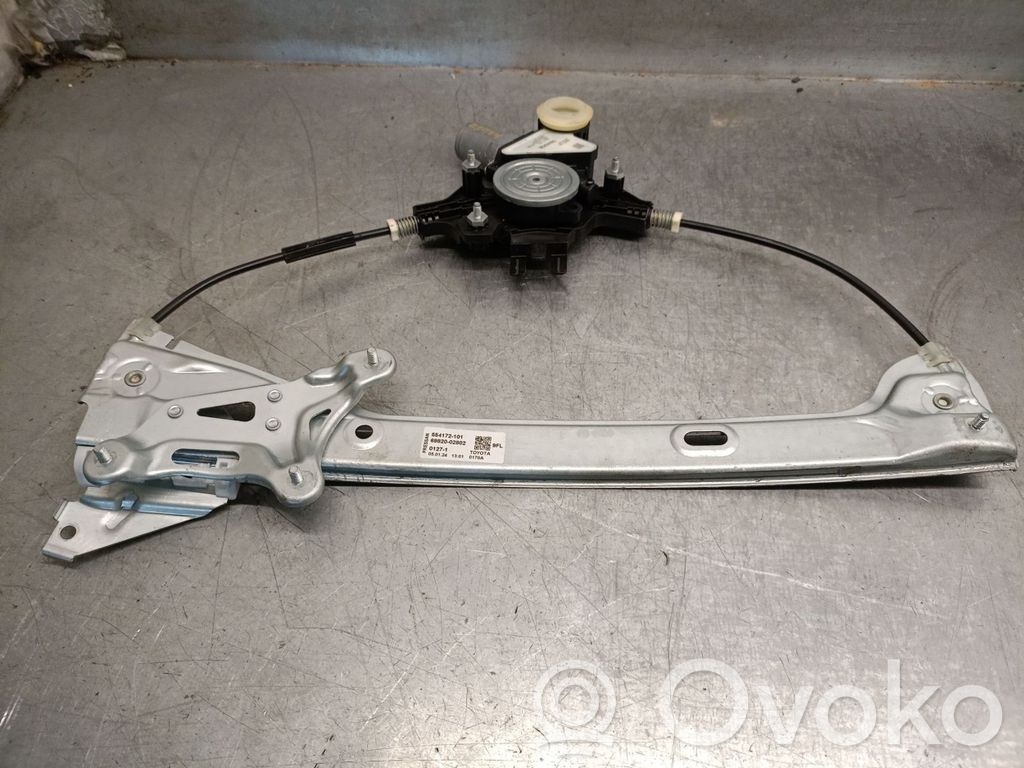 Toyota Corolla E160 E170 Regulador manual de la ventanilla delantera 