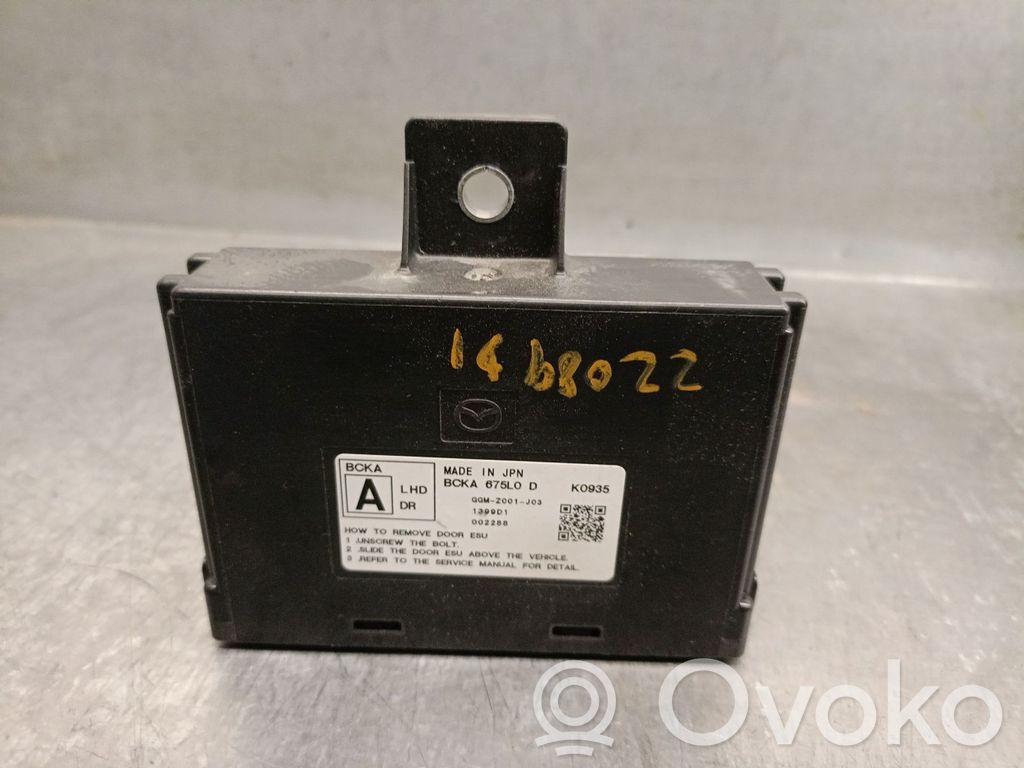 Mazda CX-30 Comfort/convenience module 